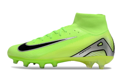 Nike Air Zoom Mercurial Superfly 10 Elite AG High-Tops Football Boots - Yellow/Silver/Black