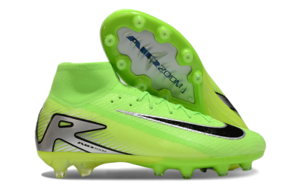 Nike Air Zoom Mercurial Superfly 10 Elite AG High-Tops Football Boots - Yellow/Silver/Black