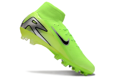 Nike Air Zoom Mercurial Superfly 10 Elite AG High-Tops Football Boots - Yellow/Silver/Black