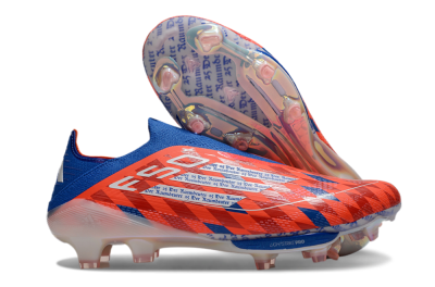 didas F50+ Elite Lightstrike Pro Laceless FG Low-Tops Football Boots - Red/White/Blue