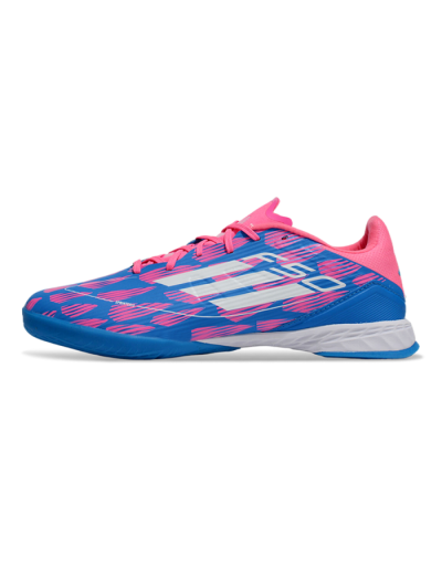 Adidas F50 Elite IC Low-Tops Football Shoes - Blue/Pink/White