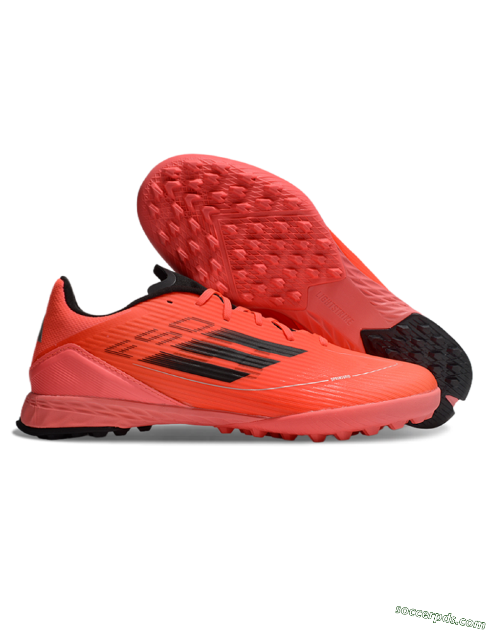 Adidas F50 Pro TF Low-Tops Football Shoes - Red/Black 1