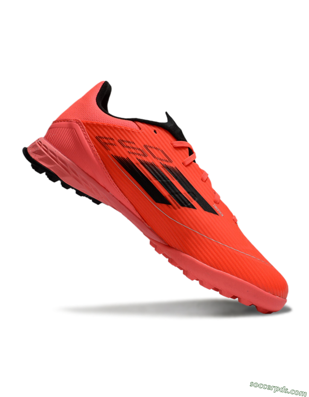 Adidas F50 Pro TF Low-Tops Football Shoes - Red/Black 4