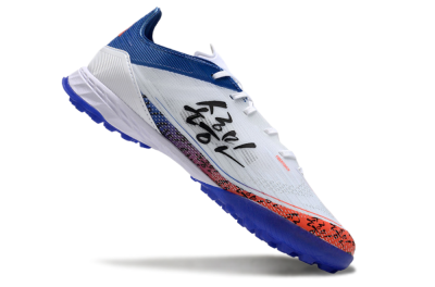 Adidas F50 Pro TF Low-Tops Football Shoes - White/Red/Blue