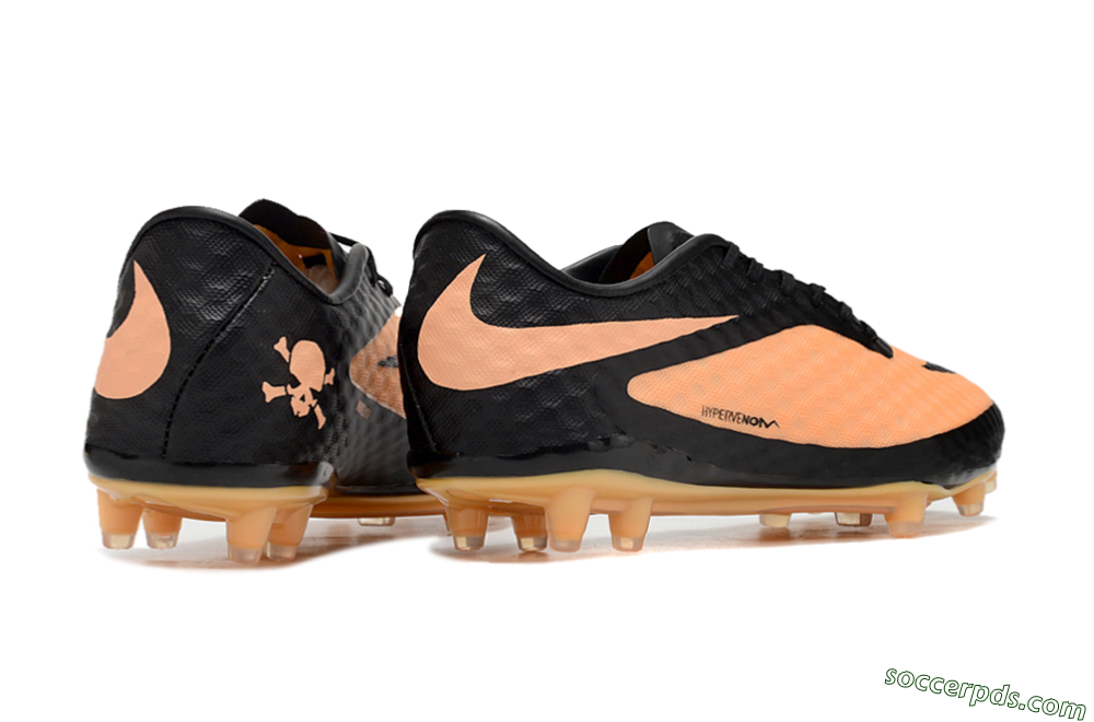 Nike Hypervenom Phantom FG Low-Tops Football Boots - Pink/Black 6