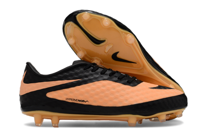 Nike Hypervenom Phantom FG Low-Tops Football Boots - Pink/Black