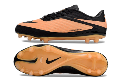 Nike Hypervenom Phantom FG Low-Tops Football Boots - Pink/Black