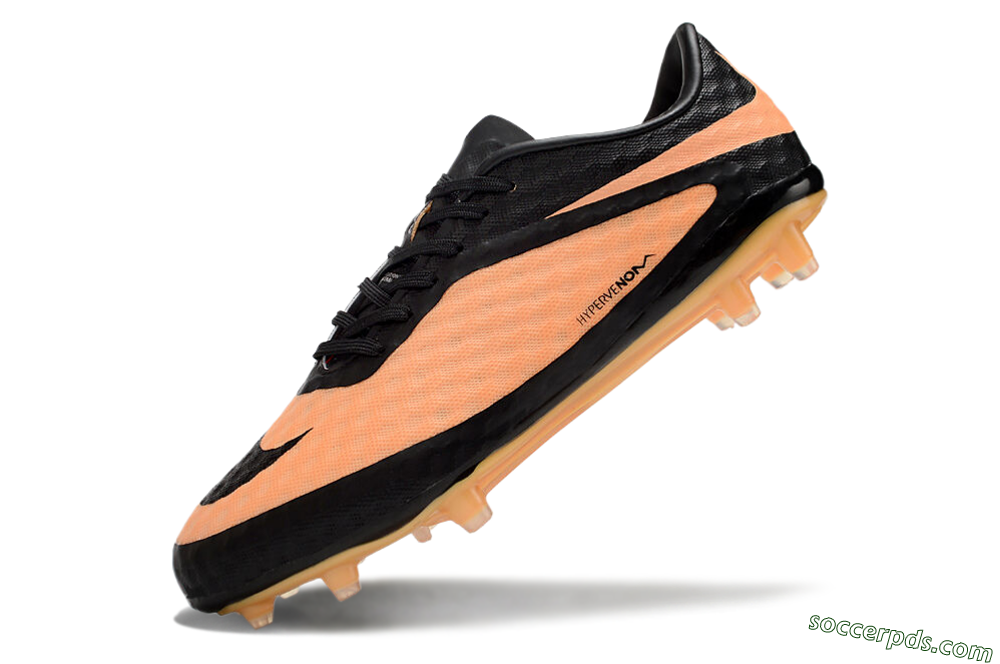 Nike Hypervenom Phantom FG Low-Tops Football Boots - Pink/Black 5