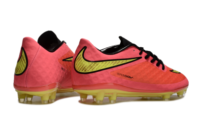Nike Hypervenom Phantom FG Low-Tops Football Boots - Red/Yellow/Black