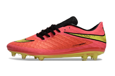 Nike Hypervenom Phantom FG Low-Tops Football Boots - Red/Yellow/Black