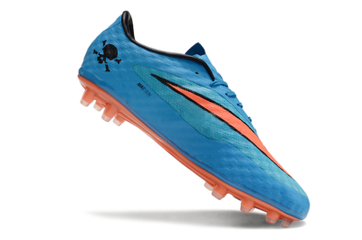 Nike Hypervenom Phantom FG Low-Tops Football Boots - Blue/Red/Black