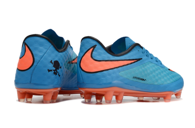 Nike Hypervenom Phantom FG Low-Tops Football Boots - Blue/Red/Black