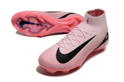 Nike Air Zoom Mercurial Superfly 10 Elite FG High-Tops Football Boots - Pink/Black
