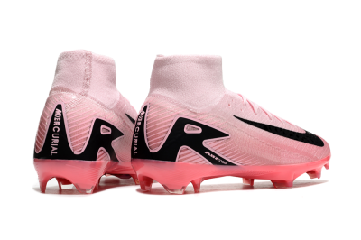 Nike Air Zoom Mercurial Superfly 10 Elite FG High-Tops Football Boots - Pink/Black