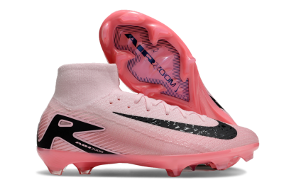 Nike Air Zoom Mercurial Superfly 10 Elite FG High-Tops Football Boots - Pink/Black