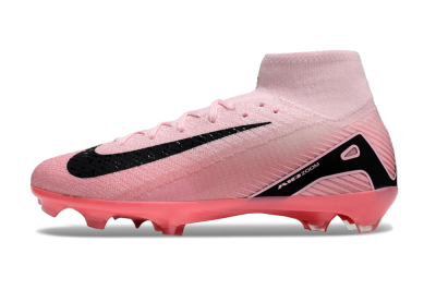 Nike Air Zoom Mercurial Superfly 10 Elite FG High-Tops Football Boots - Pink/Black