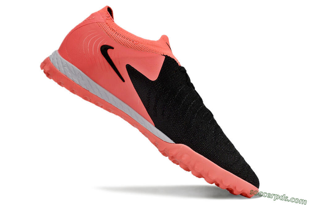 Nike Phantom GX 2 Elite TF Low-Tops Football Shoes - Black/Red/White 4