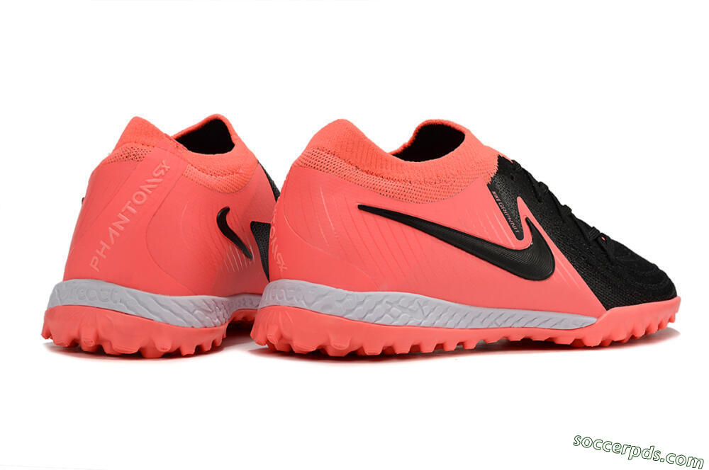 Nike Phantom GX 2 Elite TF Low-Tops Football Shoes - Black/Red/White 6