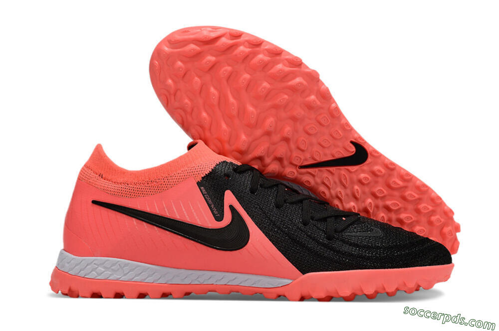 Nike Phantom GX 2 Elite TF Low-Tops Football Shoes - Black/Red/White 1