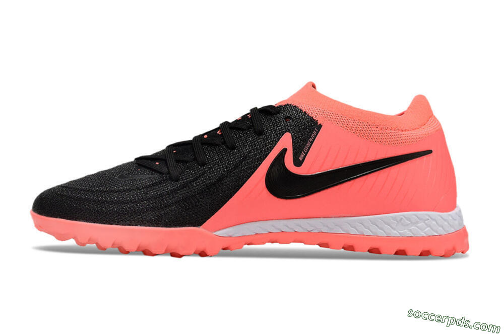 Nike Phantom GX 2 Elite TF Low-Tops Football Shoes - Black/Red/White 2