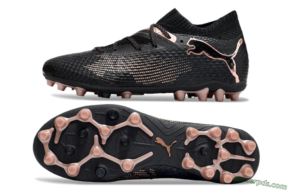 Puma Future Ultimate MG Low-Tops Football Boots - Black/Pink 0