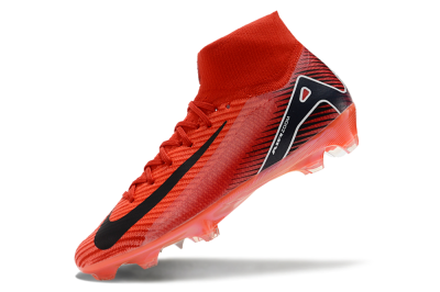 Nike Air Zoom Mercurial Superfly 10 Elite FG High-Tops Football Boots - Red/Black/White