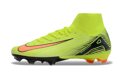 Nike Air Zoom Mercurial Superfly 10 Elite FG High-Tops Football Boots - Yellow/Red/Black