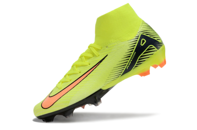 Nike Air Zoom Mercurial Superfly 10 Elite FG High-Tops Football Boots - Yellow/Red/Black