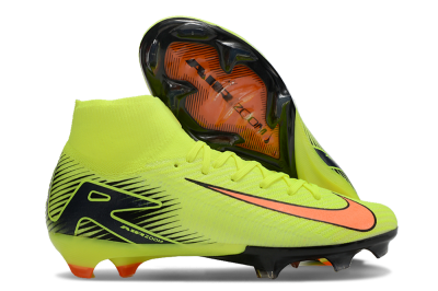 Nike Air Zoom Mercurial Superfly 10 Elite FG High-Tops Football Boots - Yellow/Red/Black