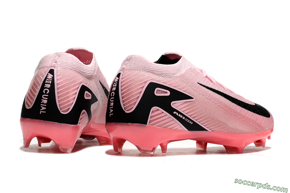 Nike Air Zoom Mercurial Vapor 16 Elite FG Low-Tops Football Boots - Pink/Black/Blue 6