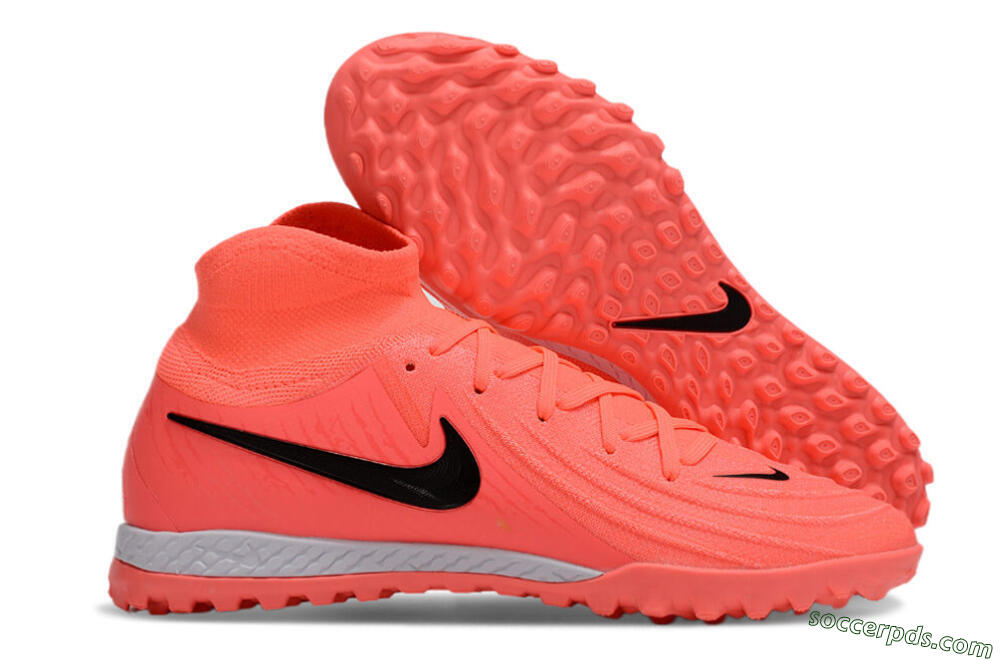 Nike Phantom GX 2 Elite TF High-Tops Football Shoes - Red/Black/White 1