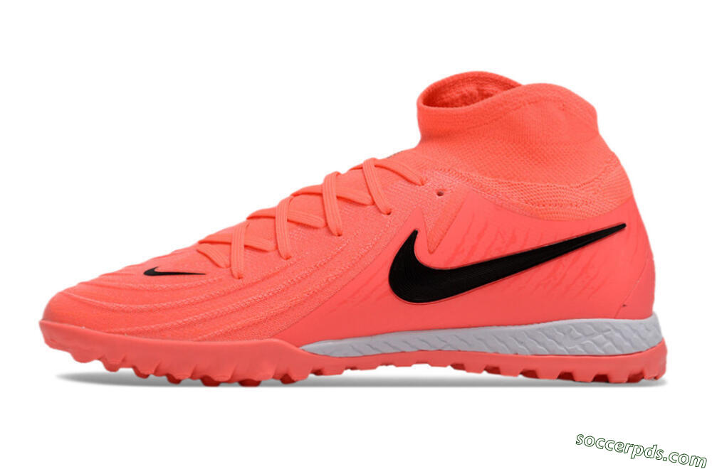 Nike Phantom GX 2 Elite TF High-Tops Football Shoes - Red/Black/White 2