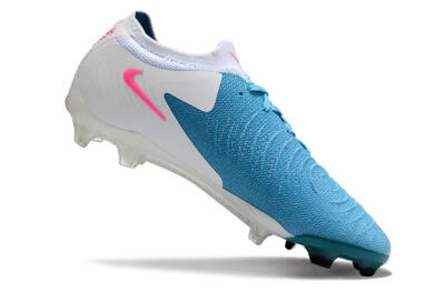 Nike Phantom Luna Elite FG Low-Tops Football Boots - Blue/White/Pink