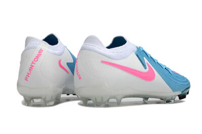 Nike Phantom Luna Elite FG Low-Tops Football Boots - Blue/White/Pink