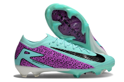 Nike Air Zoom Mercurial Vapor 16 Elite FG Low-Tops Football Boots - Jade/Black/Purple
