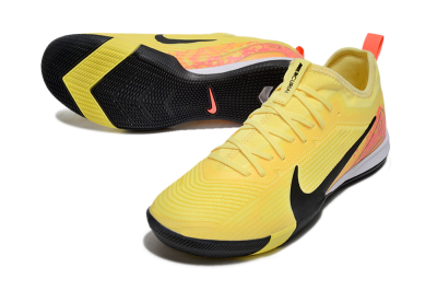 Nike Air Zoom Mercurial Vapor 16 Pro IC Low-Tops Football Shoes - Yellow/Black/Red