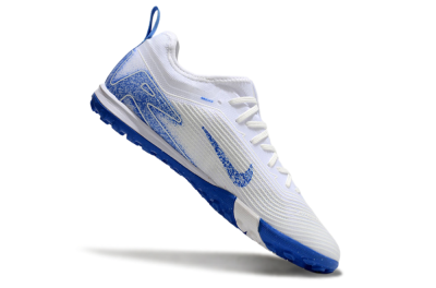 Nike Air Zoom Mercurial Vapor 16 Pro TF Low-Tops Football Shoes - White/Blue