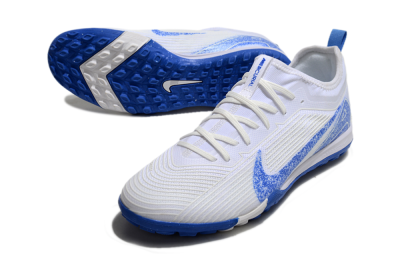 Nike Air Zoom Mercurial Vapor 16 Pro TF Low-Tops Football Shoes - White/Blue