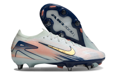 Nike Air Zoom Mercurial Vapor 16 Elite SG Low-Tops Football Boots - Jade/Gold/Blue