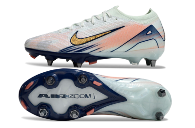 Nike Air Zoom Mercurial Vapor 16 Elite SG Low-Tops Football Boots - Jade/Gold/Blue