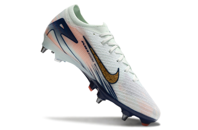Nike Air Zoom Mercurial Vapor 16 Elite SG Low-Tops Football Boots - Jade/Gold/Blue