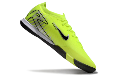 Nike Air Zoom Mercurial Vapor 16 Elite IC Low-Tops Football Shoes - Yellow/Black/Silver