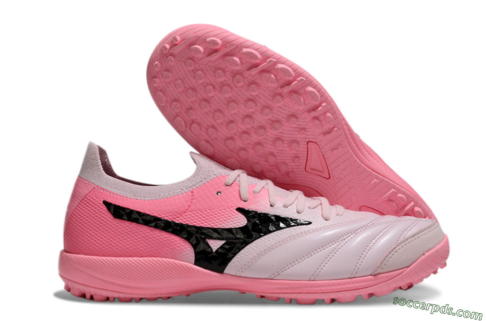 Mizuno Morelia Neo Sala M8 TF Low-Tops Football Shoes - Pink/Black 1