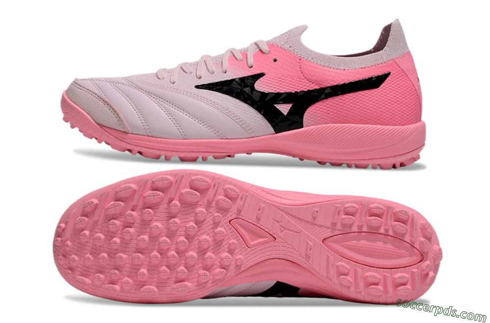 Mizuno Morelia Neo Sala M8 TF Low-Tops Football Shoes - Pink/Black 0