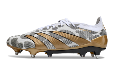 Adidas Predator Elite 25 SG Low-Tops Football Boots - White/Black/Gold