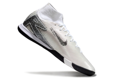 Nike Air Zoom Mercurial Superfly 10 Elite IC High-Tops Football Shoes - Beige/Black/White