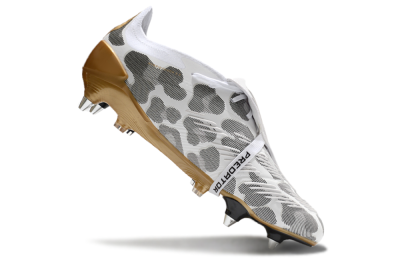 Adidas Predator Elite Foldover Tongue SG Low-Tops Football Boots - White/Black/Gold
