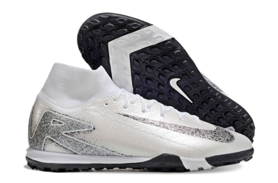 Nike Air Zoom Mercurial Superfly 10 Elite TF High-Tops Football Shoes - Beige/Black/White