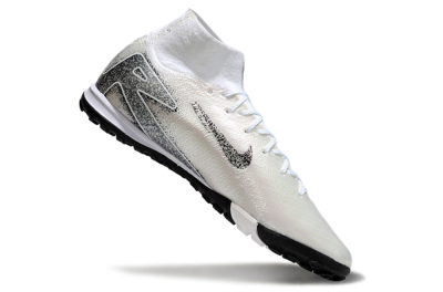 Nike Air Zoom Mercurial Superfly 10 Elite TF High-Tops Football Shoes - Beige/Black/White