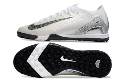 Nike Air Zoom Mercurial Vapor 16 Elite TF Low-Tops Football Shoes - Beige/Black/White